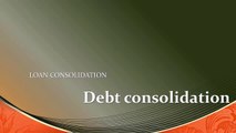 debt consolidation-debt consolidation loans