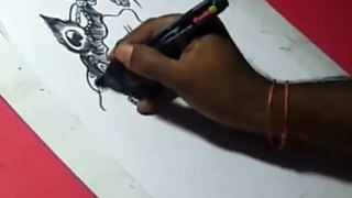 How to LORD RADHA KRISHNA Drawing For Kids step by step