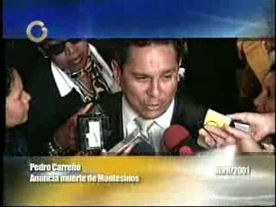Globovisión presiona a un ministro del Presidente Chávez
