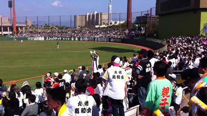 2011/4/23 ソフトバンクホークス対ロッテ 鹿児島 鴨池 外野より