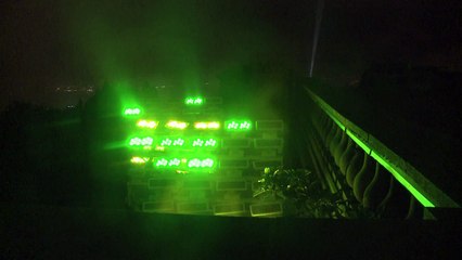 اضاءة تمثال المسيح  قبل مئة يوم من انطلاق أولمبياد  البرازيل