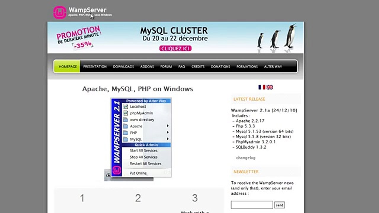 PHP - Introduction to PHP + Apache + MySQL