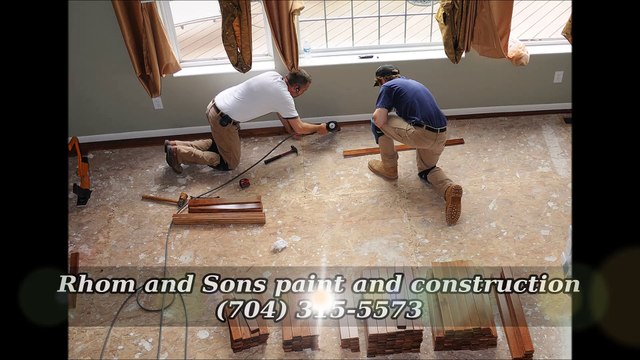 Rhom and Sons paint and construction - (704) 315-5573