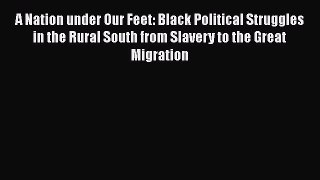 [Read book] A Nation under Our Feet: Black Political Struggles in the Rural South from Slavery