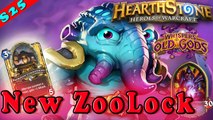 Hearthstone | NEW old Gods ZooLock Warlock Deck & Decklist | Constructed STANDARD |