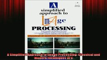 READ book  A Simplified Approach to Image Processing Classical and Modern Techniques in C  FREE BOOOK ONLINE