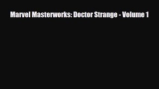 [PDF] Marvel Masterworks: Doctor Strange - Volume 1 Download Full Ebook