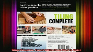 READ book  Tiling Complete Expert Advice From Start to Finish  FREE BOOOK ONLINE