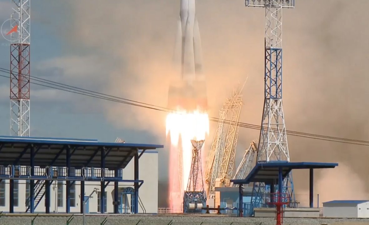 Succès du premier décollage d'une fusée Soyouz depuis le cosmodrome russe Vostotchny