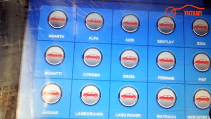 Fcar 5G chẩn đoán xe Mercedes E280