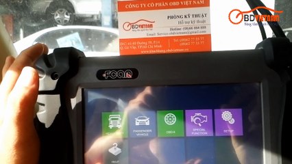 Hướng dẫn sử dụng máy Fcar 5G trên xe Ford Everest