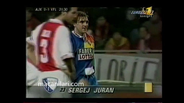 25.11.1997 - 1997-1998 UEFA Cup 3rd Round 1st Leg AFC Ajax 4-2 VfL Bochum