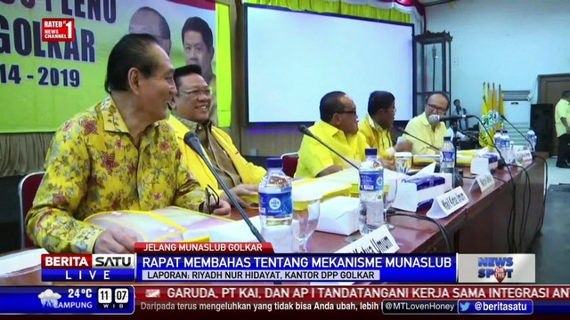 Golkar Gelar Rapat Pleno Jelang Munaslub