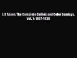 PDF Li'l Abner: The Complete Dailies and Color Sundays Vol. 2: 1937-1938  EBook