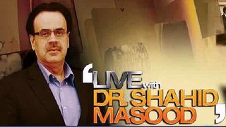 Live With Dr Shahid Masood 27 January 2016 Pakistan India Latest Issues
