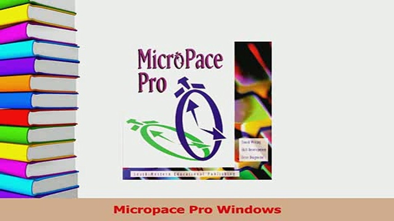 Read  Micropace Pro Windows Ebook Free