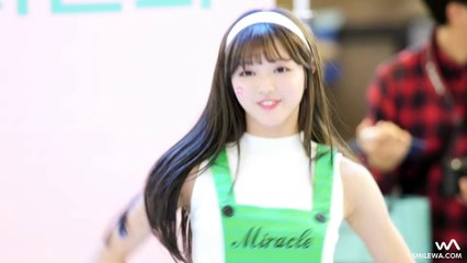 160424 오마이걸(OH MY GIRL) 유아 - 한 발짝 두 발짝 @여의도 팬싸인회 직캠/Fancam by -wA-