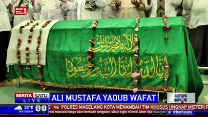 Jenazah Ali Mustafa Yaqub Dimakamkan Usai Sholat Dzuhur