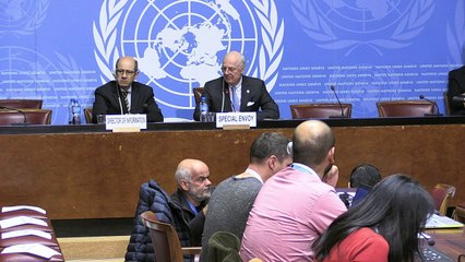 De Mistura quer 'revitalizar' trégua na Síria