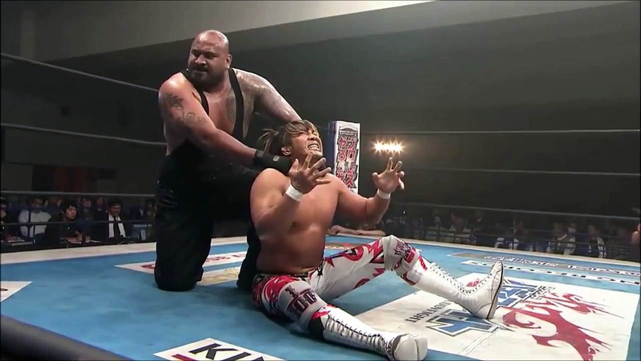 Bad Luck Fale vs Hiroshi Tanahashi （27.04.2016）