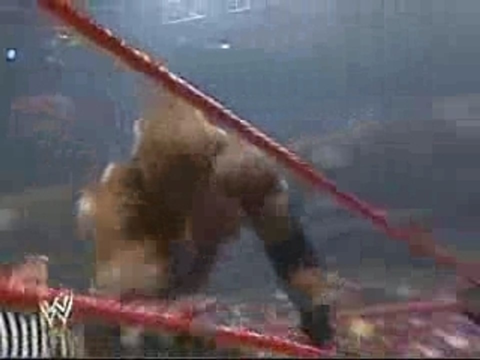 Five way cena vs lashley vs orton vs foley vs Booker T