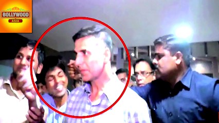 Akshay Kumar's Fan BEATEN By Bodyguard | Bollywood Asia