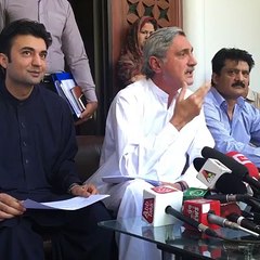 Jahangir Khan Tareen Press Conference 28April2016