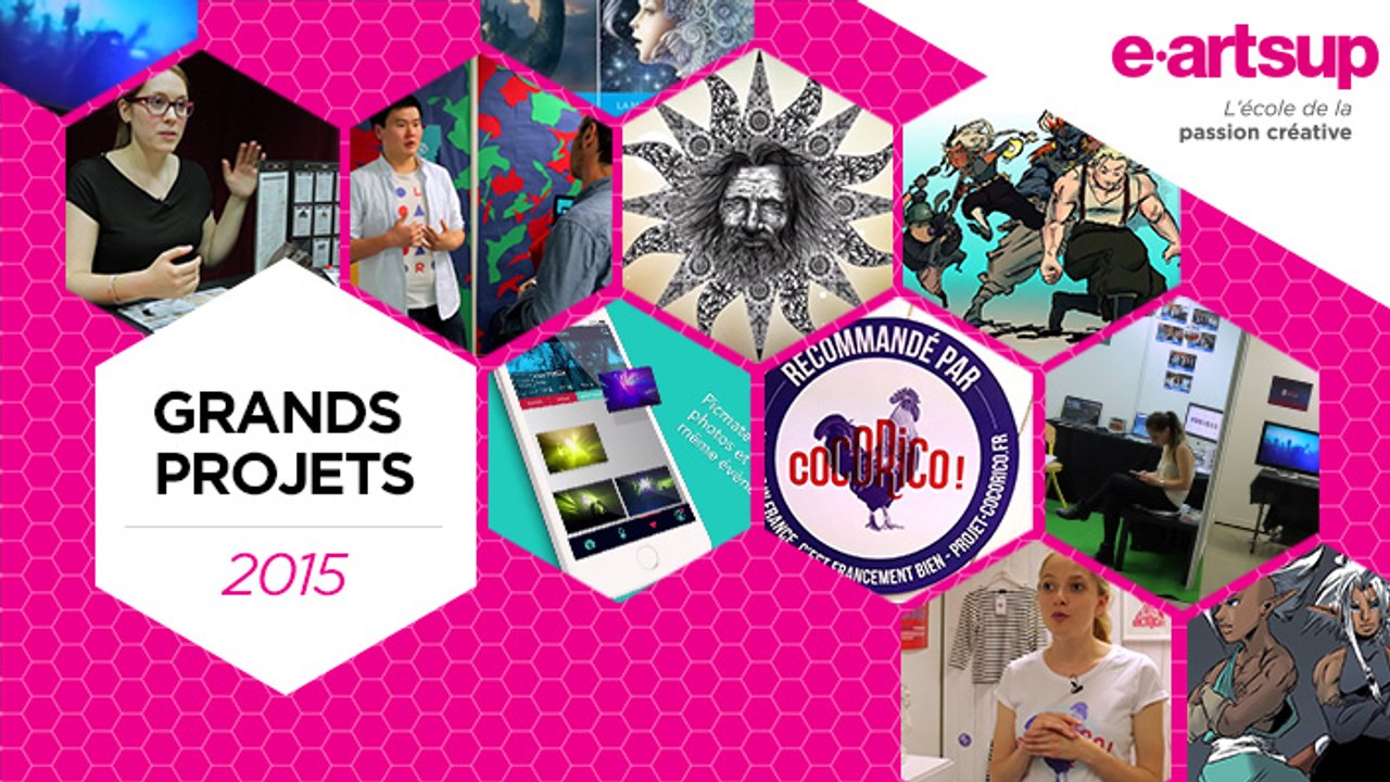 Les Grands Projets d’e-artsup 2015