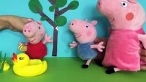 [Disney PlayDoh] Peppa Pig Family Plush Doll Toys Peppa Pig ABC Classroom Playset *