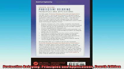 FAVORIT BOOK   Protective Relaying Principles and Applications Fourth Edition  FREE BOOOK ONLINE