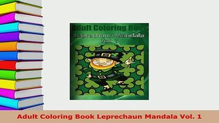 Download  Adult Coloring Book Leprechaun Mandala Vol 1 Download Full Ebook