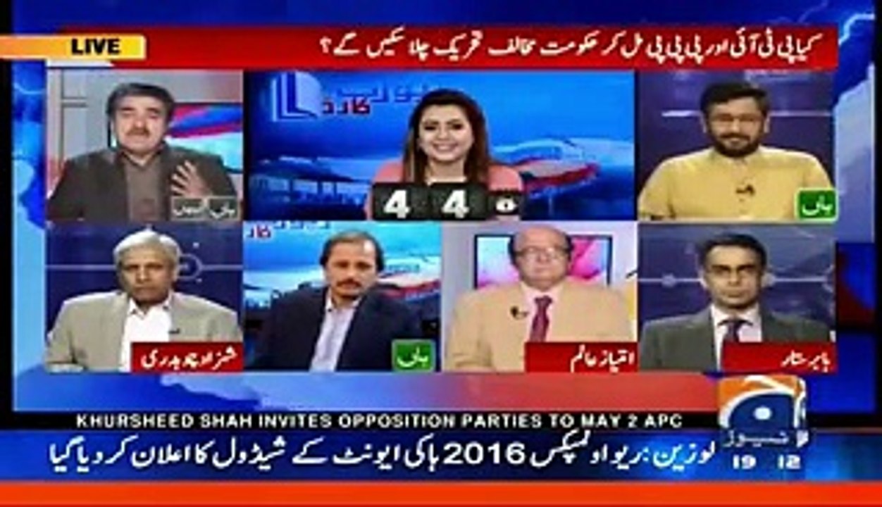 Salay Sab Chor Hain - Geo News Mute Iftikhar Ahmad