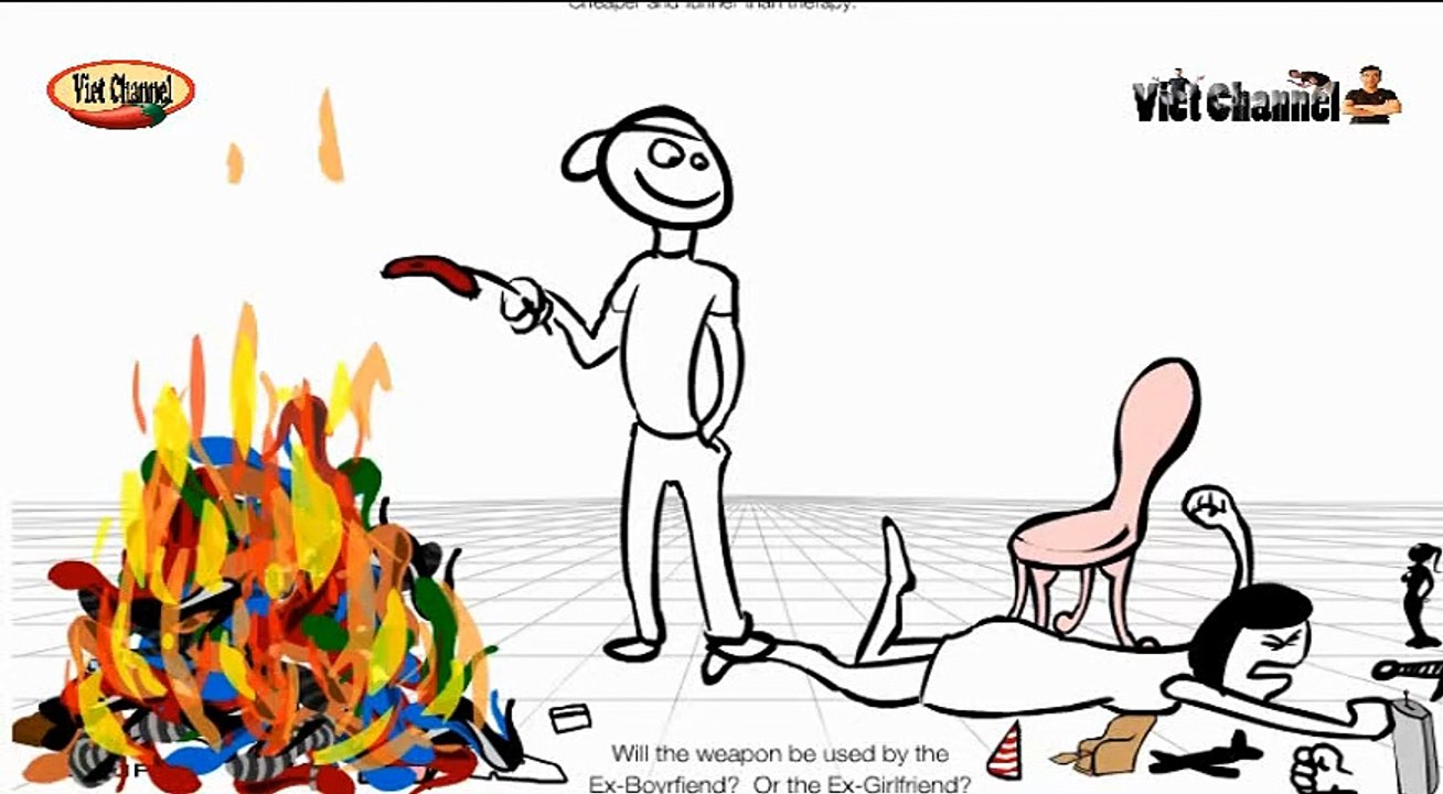 WHACK YOUR EX Funny  GAME Khi trai Gai yeu Nhau vietchannel