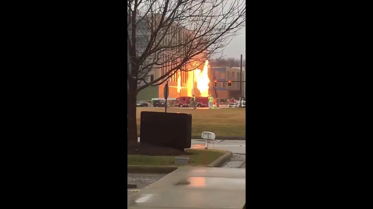 Propane Tank Explodes!