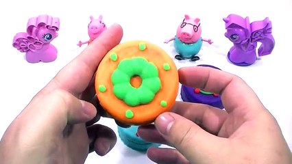 PLAY DOH CAKE NICE!!!- Cars toys kinder surprise eggs peppa pig español