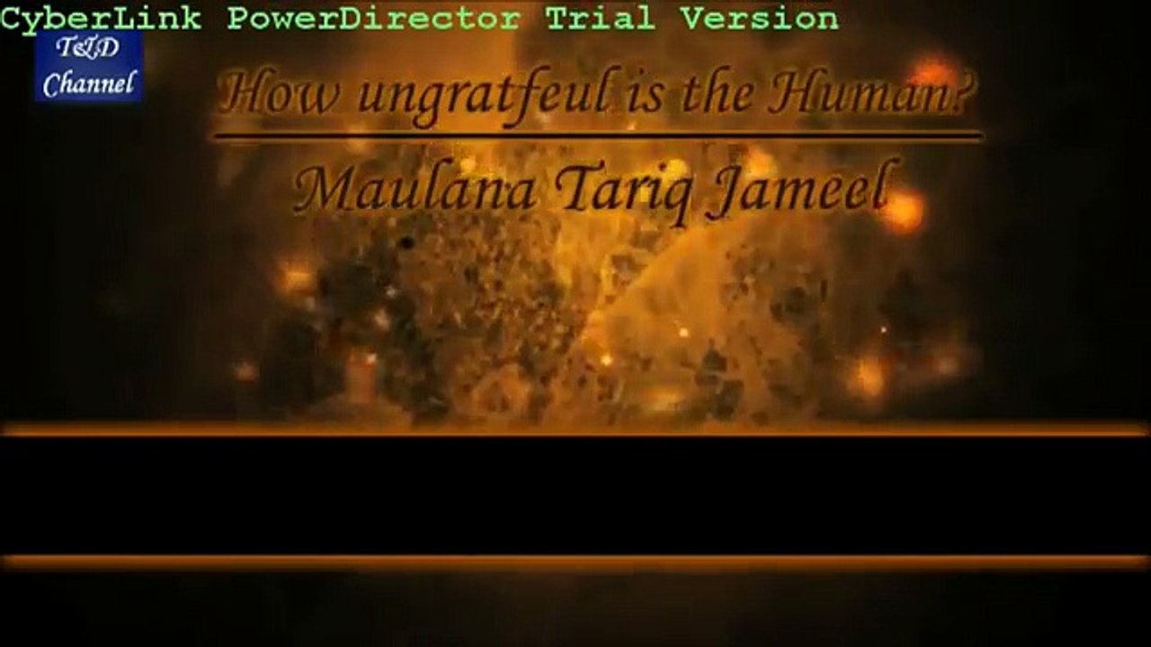 Insan ki fetrat short clip of  Maulana Tariq Jameel