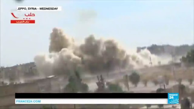 Syria: air strike on Aleppo hospital kills 20, ceasefire barely alive as fighting intensifies