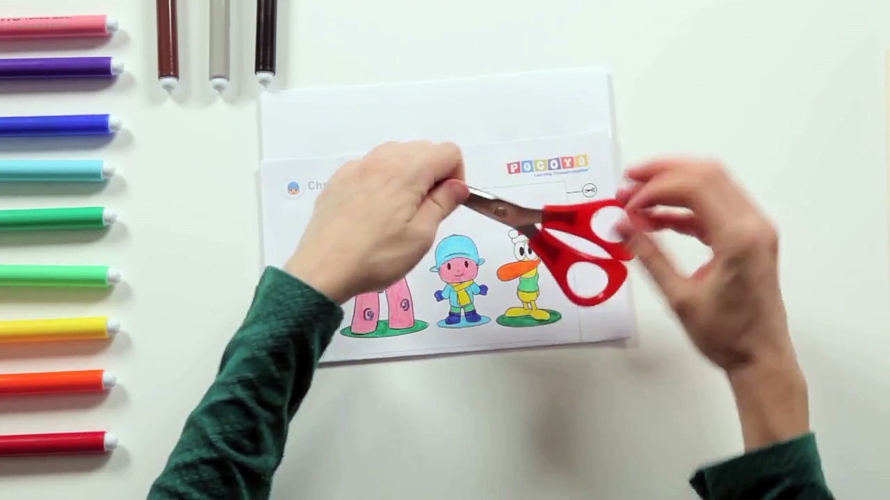 Pocoyo Arts & Crafts: Christmas cards and ornaments [EP 8]