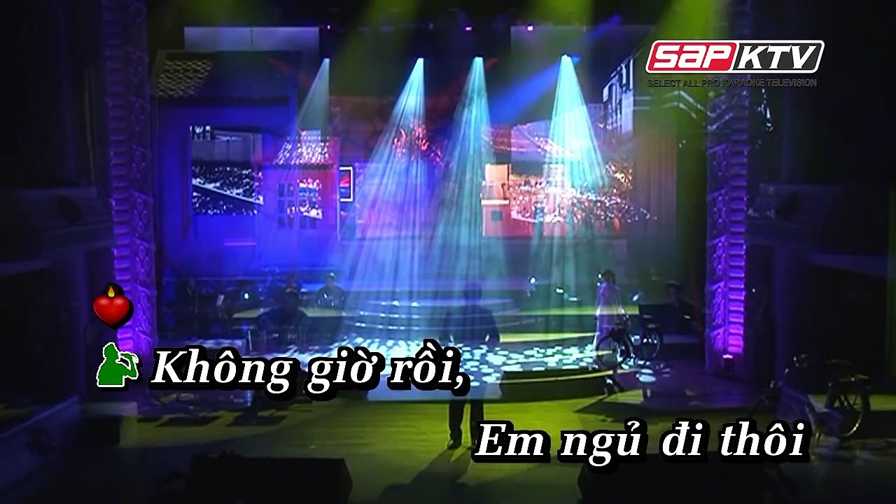 KHÔNG GIỜ RỒI - Karaoke - Quang Lê, Lệ Quyên.