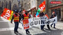 Guingamp. Une centaine de manifestants contre la loi Travail