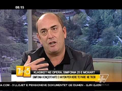 7pa5 - Simfonia 25 e Moxartit per here te pare ne TKOB - 28 Prill 2016 - Show - Vizion Plus