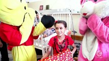 كلنا غزة (توزيع هدايا على الأطفال المصابين) | طيور