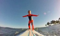 The Moment A 4 Year Old Falls In Love With Surfing