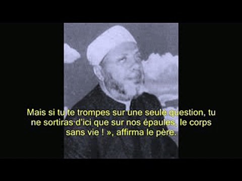 Cheihk kechk raconte l'histoire d'Abû Yazid Al-Bastami avec un prêtre .