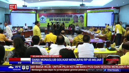 Dana Munaslub Golkar Capai Rp 65 Miliar