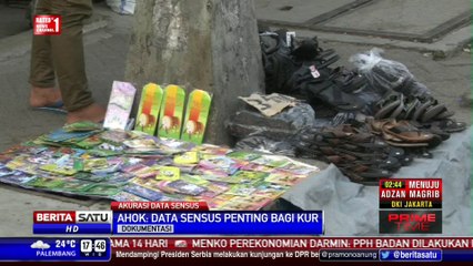 Pesan Ahok untuk Petugas Sensus Ekonomi 2016