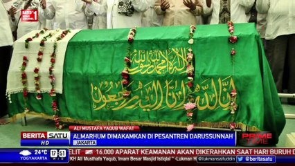 Ali Mustafa Yaqub Dimakamkan di Area Ponpes Darussunah