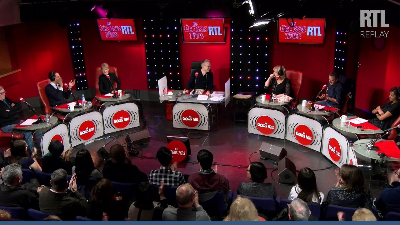 Les Grosses Têtes souhaitent l'anniversaire d'Arielle Dombasle!