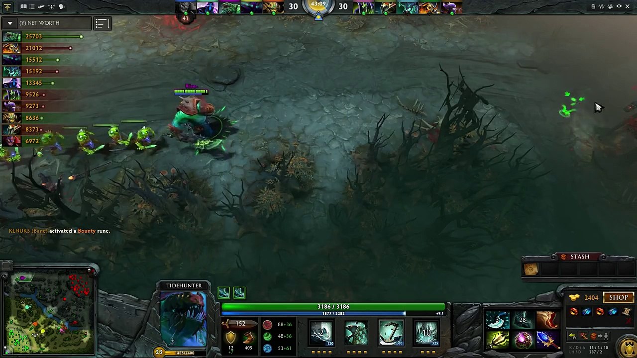 LH446! Tide Hunter Mid by Miracle- Ranked Match - Dota 2 RedArchon_81