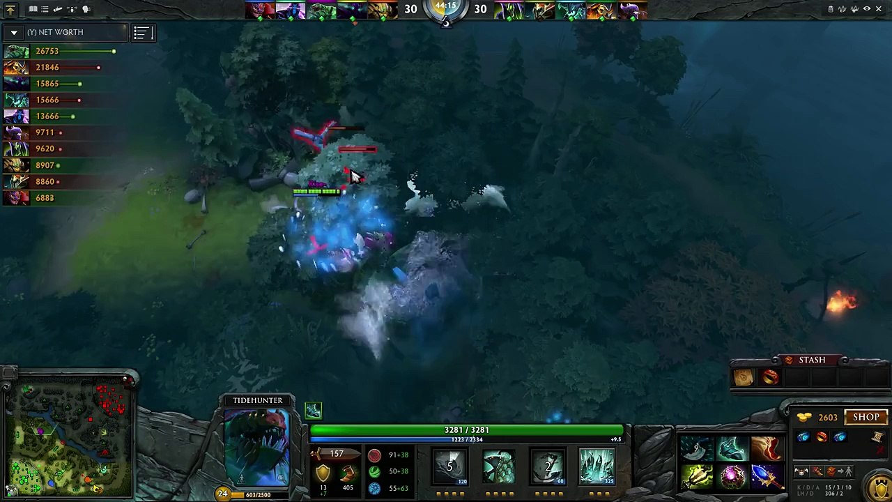 LH446! Tide Hunter Mid by Miracle- Ranked Match - Dota 2 RedArchon_83